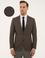Kahverengi Slim Fit Ceket