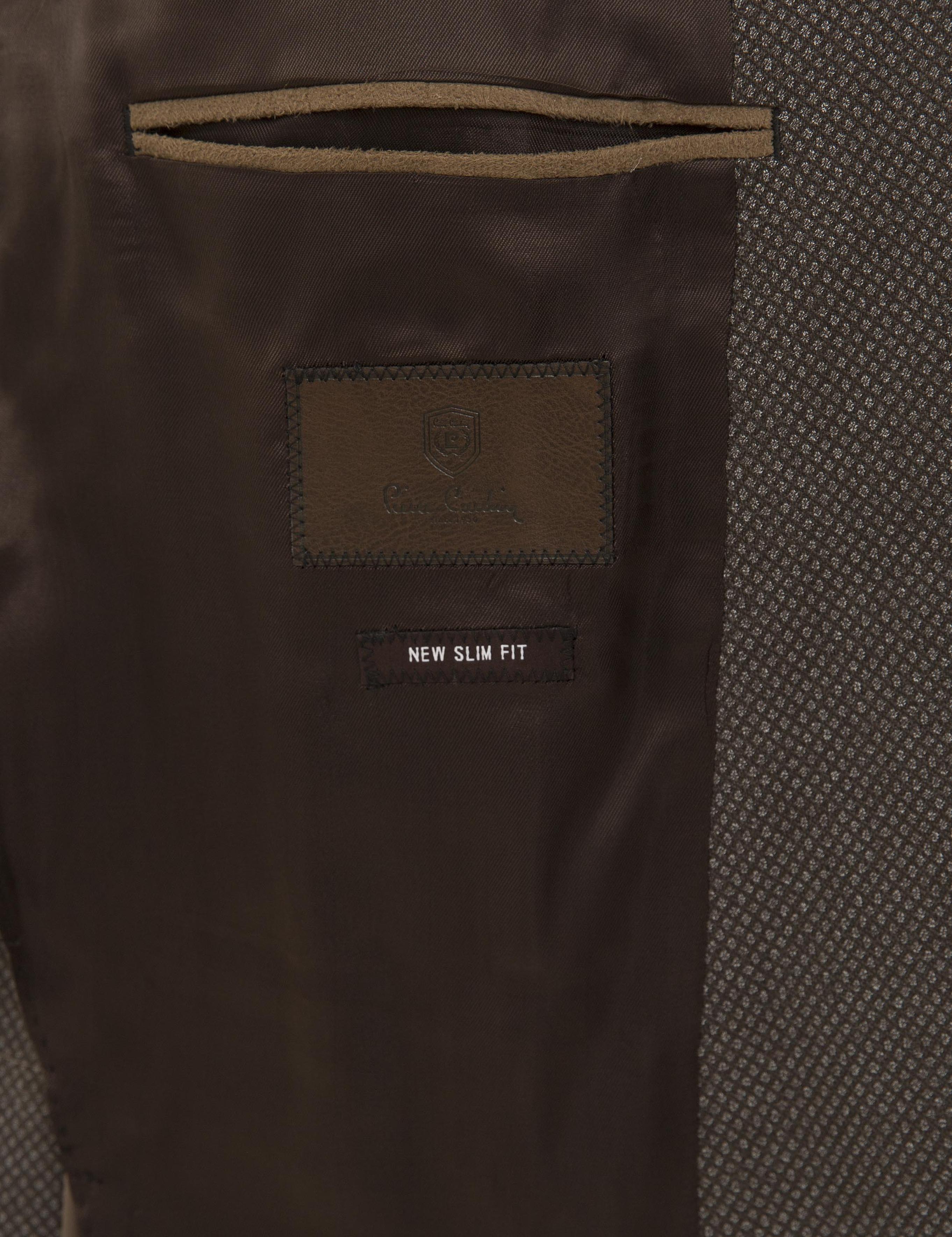 Kahverengi Slim Fit Ceket