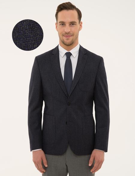 Lacivert Slim Fit Ceket - 50203049005