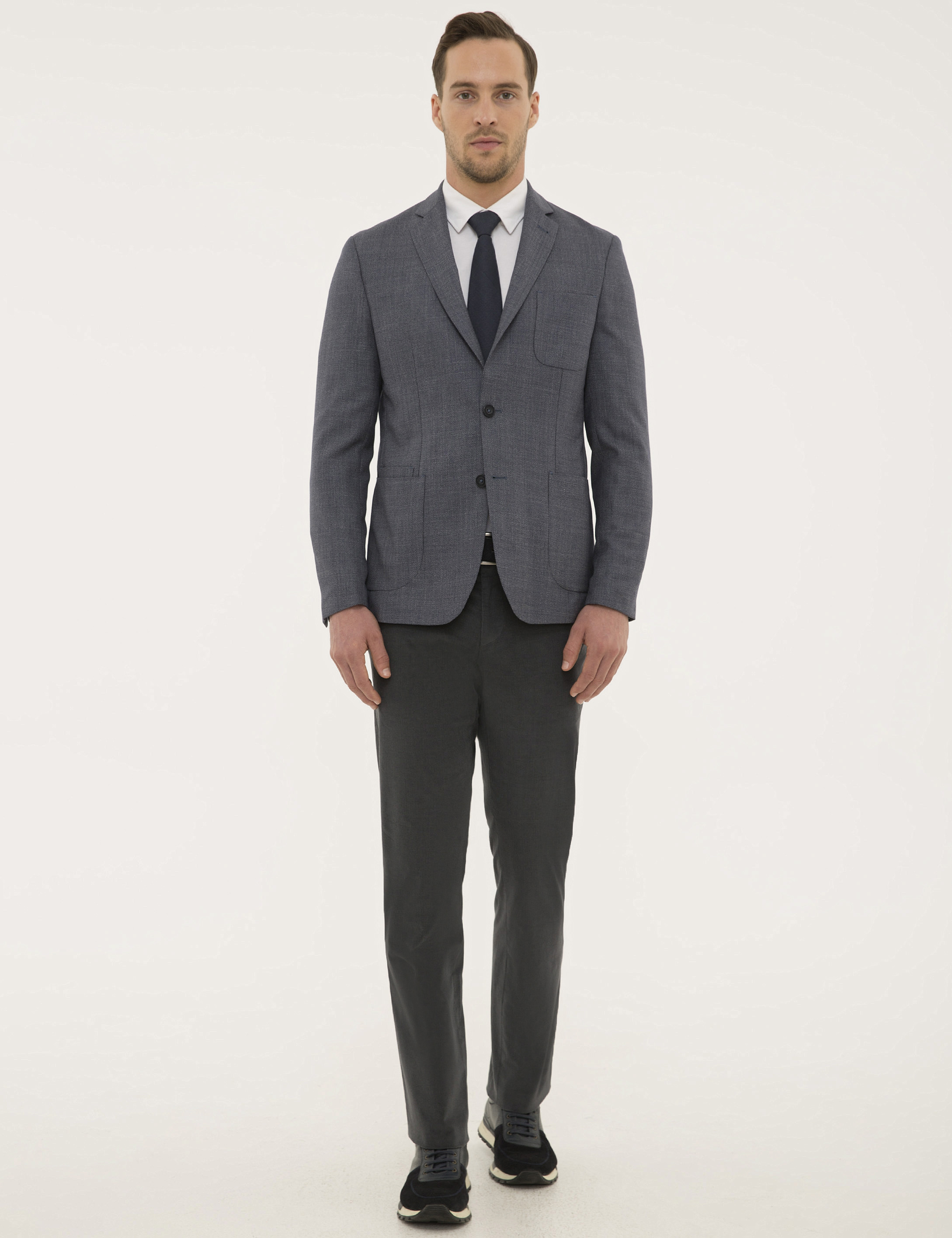 Lacivert Slim Fit Ceket - 50198283011