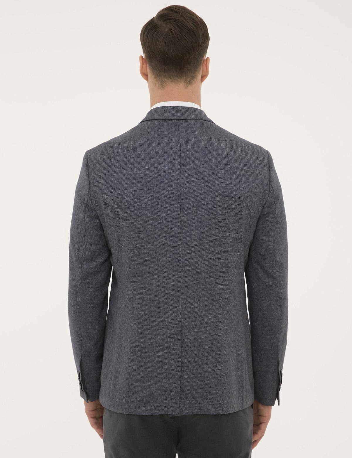 Lacivert Slim Fit Ceket - 50198283011