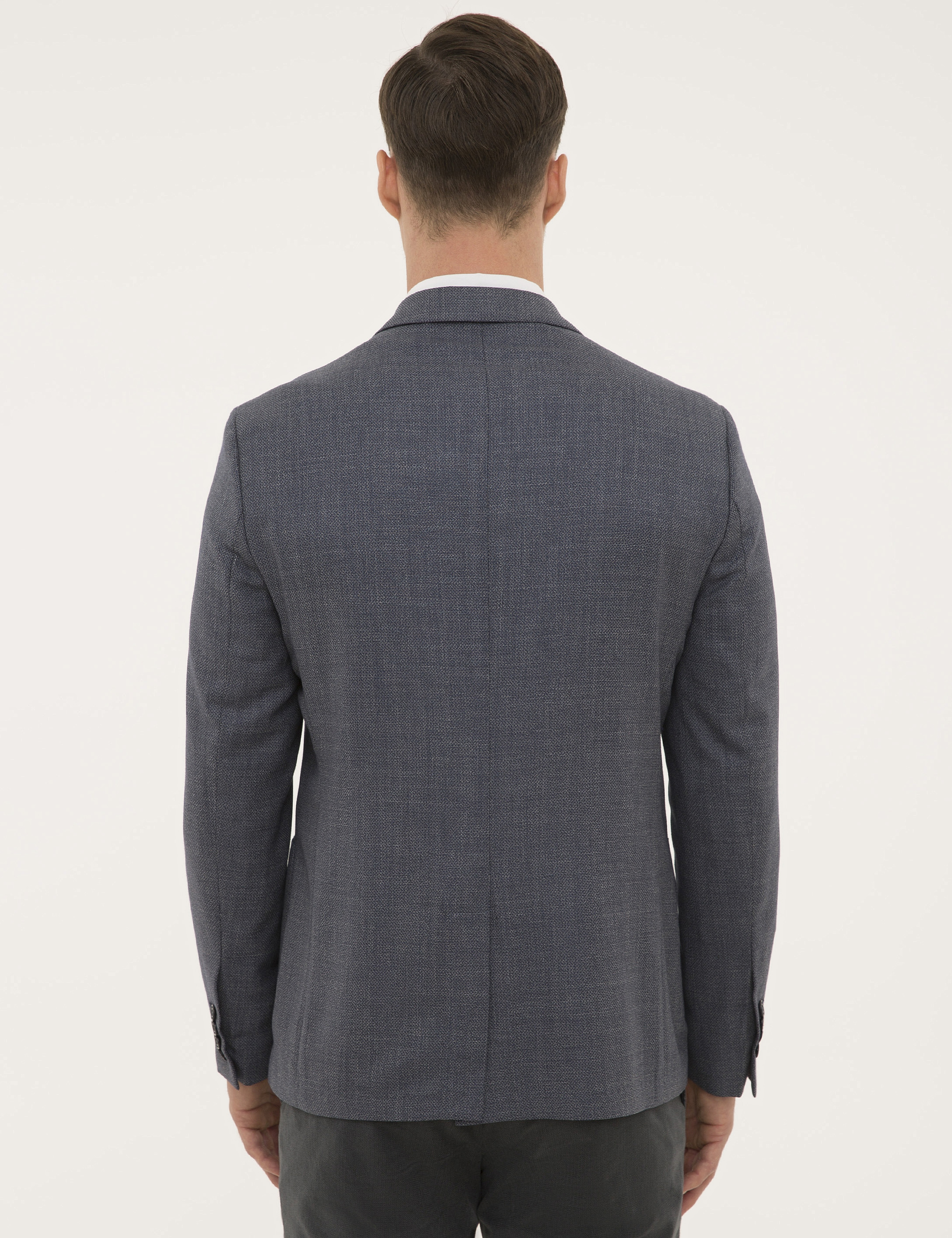Lacivert Slim Fit Ceket