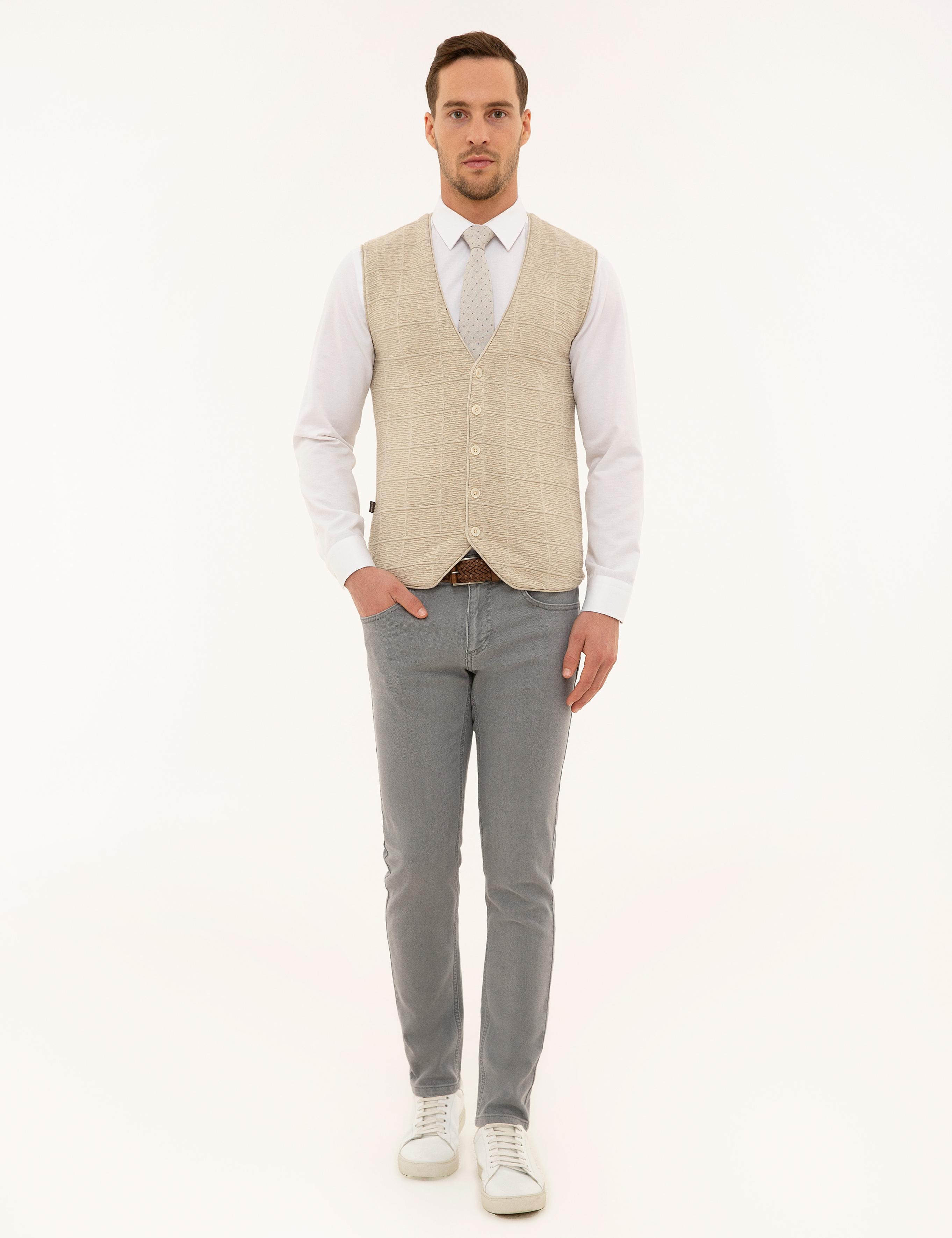 Kum Melanj Triko Yelek