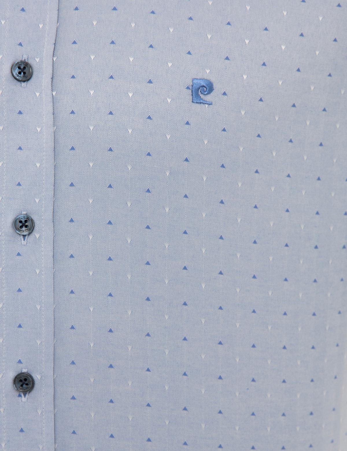 Mavi Slim Fit Armürlü Gömlek - 50227478028