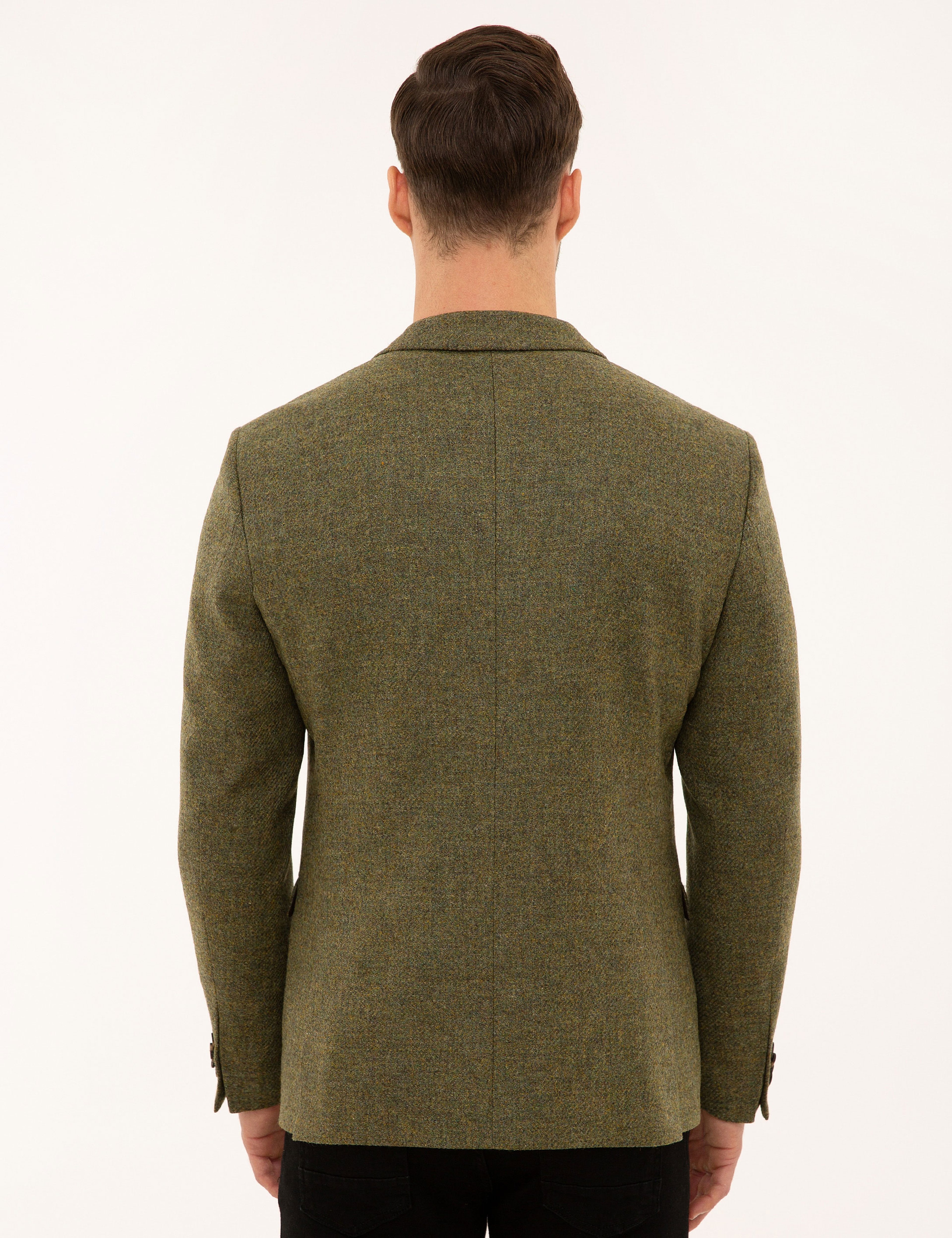 Açık Yeşil Slim Fit Ceket