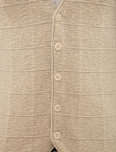 Kum Melanj Triko Yelek - 50229441010