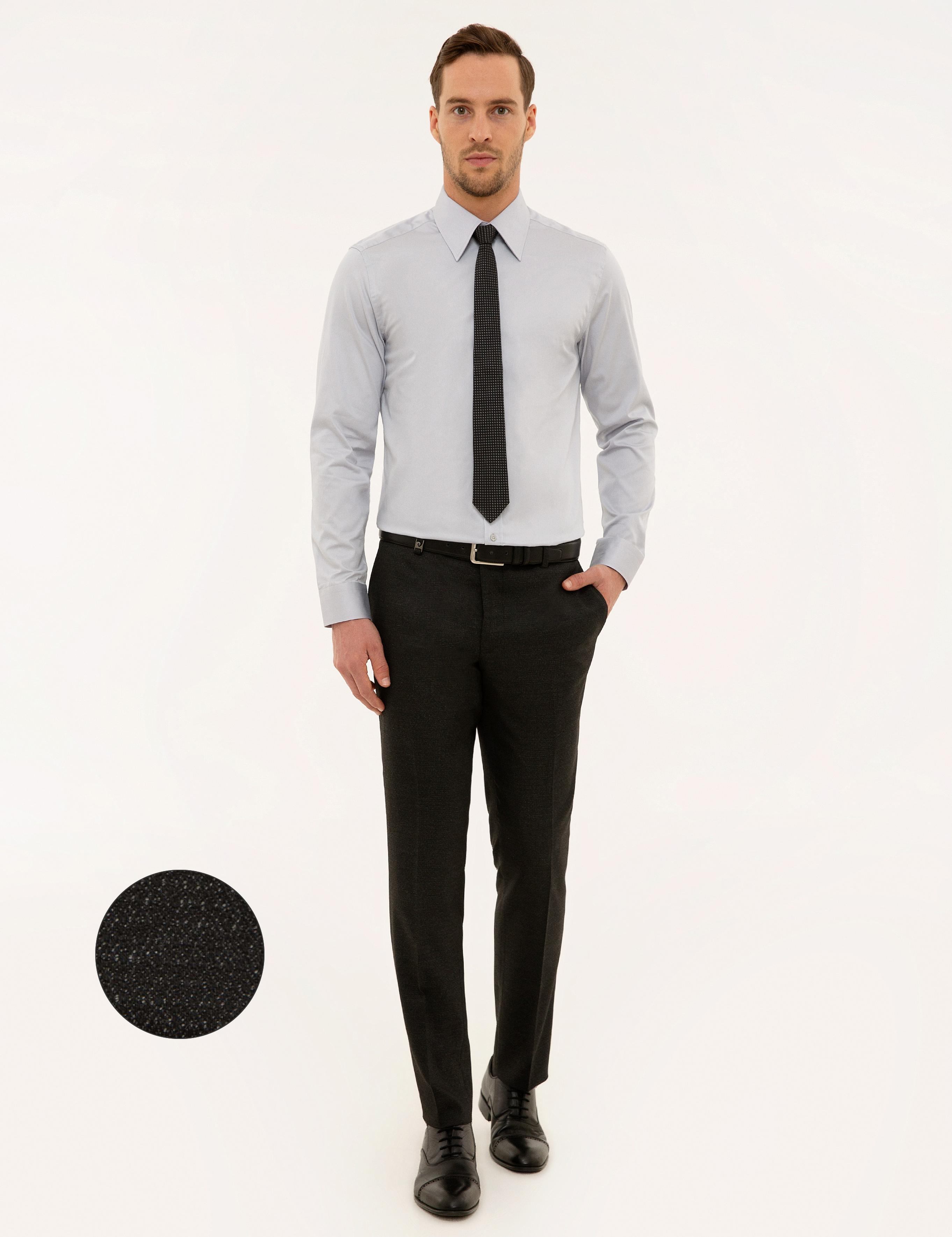 Siyah Slim Fit Kumaş Pantolon