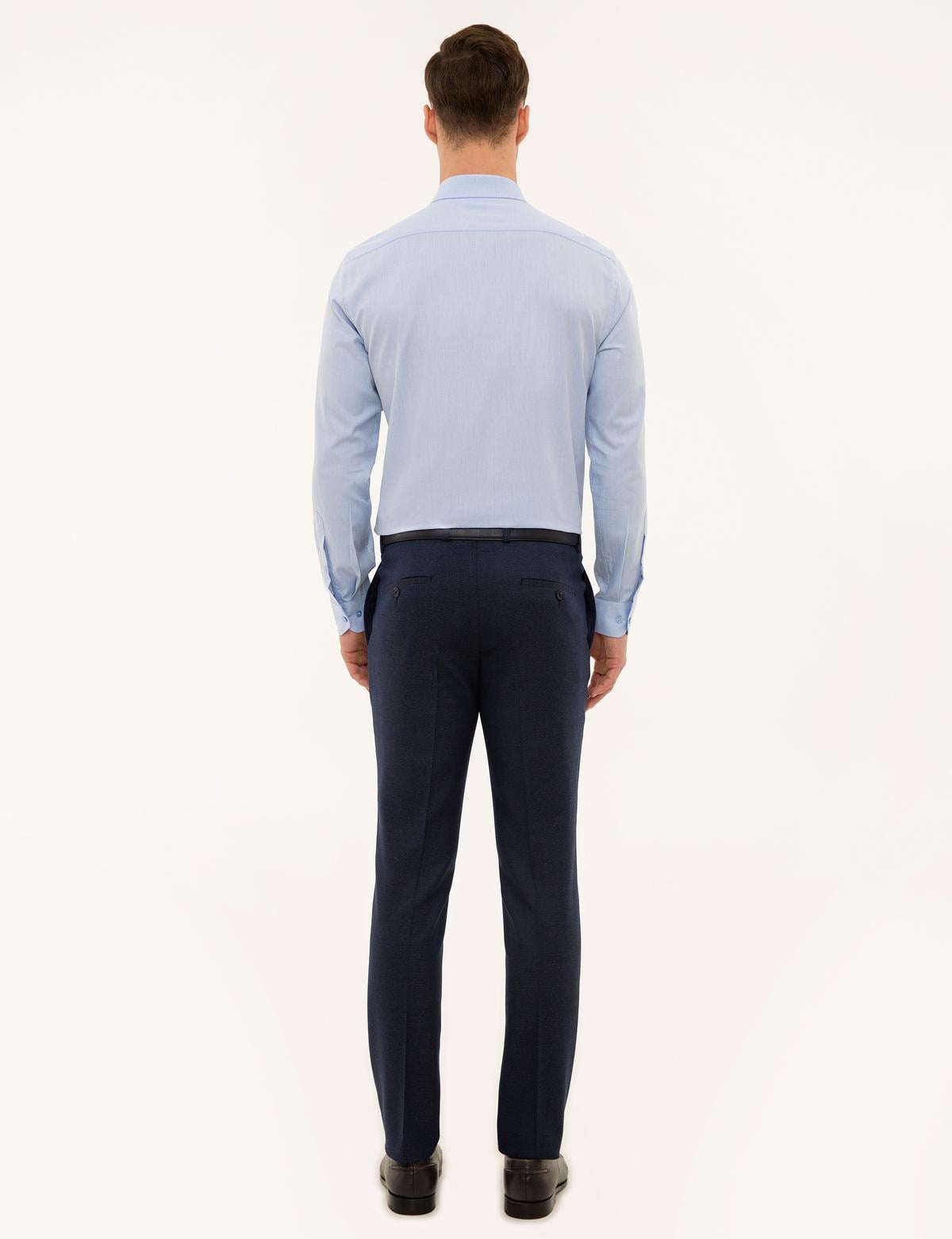 Lacivert Slim Fit Kumaş Pantolon - 50230442041