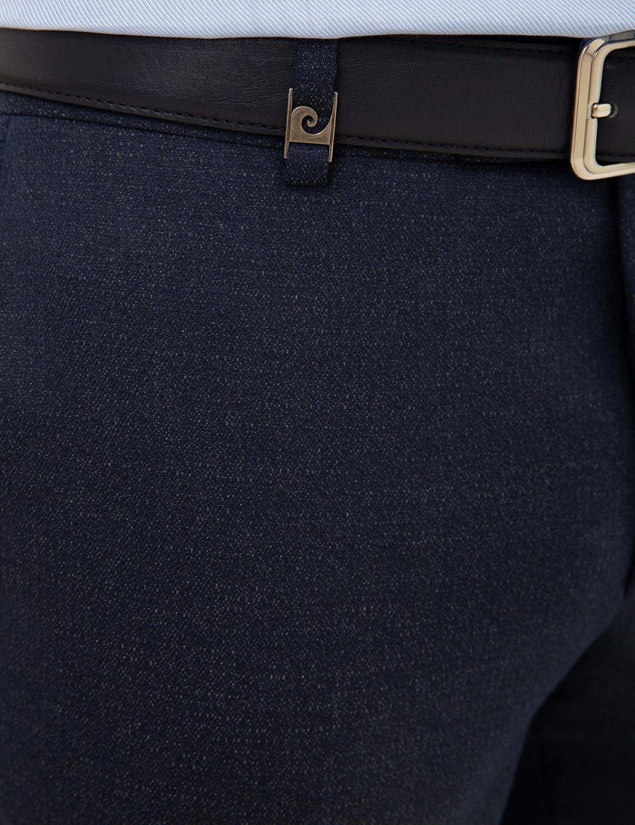 Lacivert Slim Fit Kumaş Pantolon