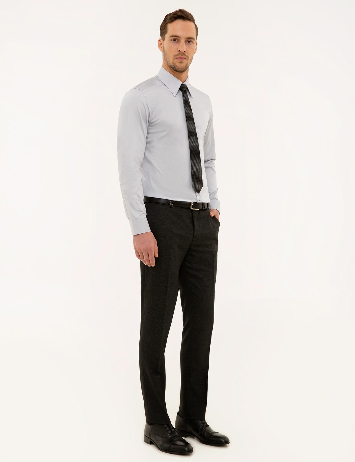 Siyah Slim Fit Kumaş Pantolon - 50230442077