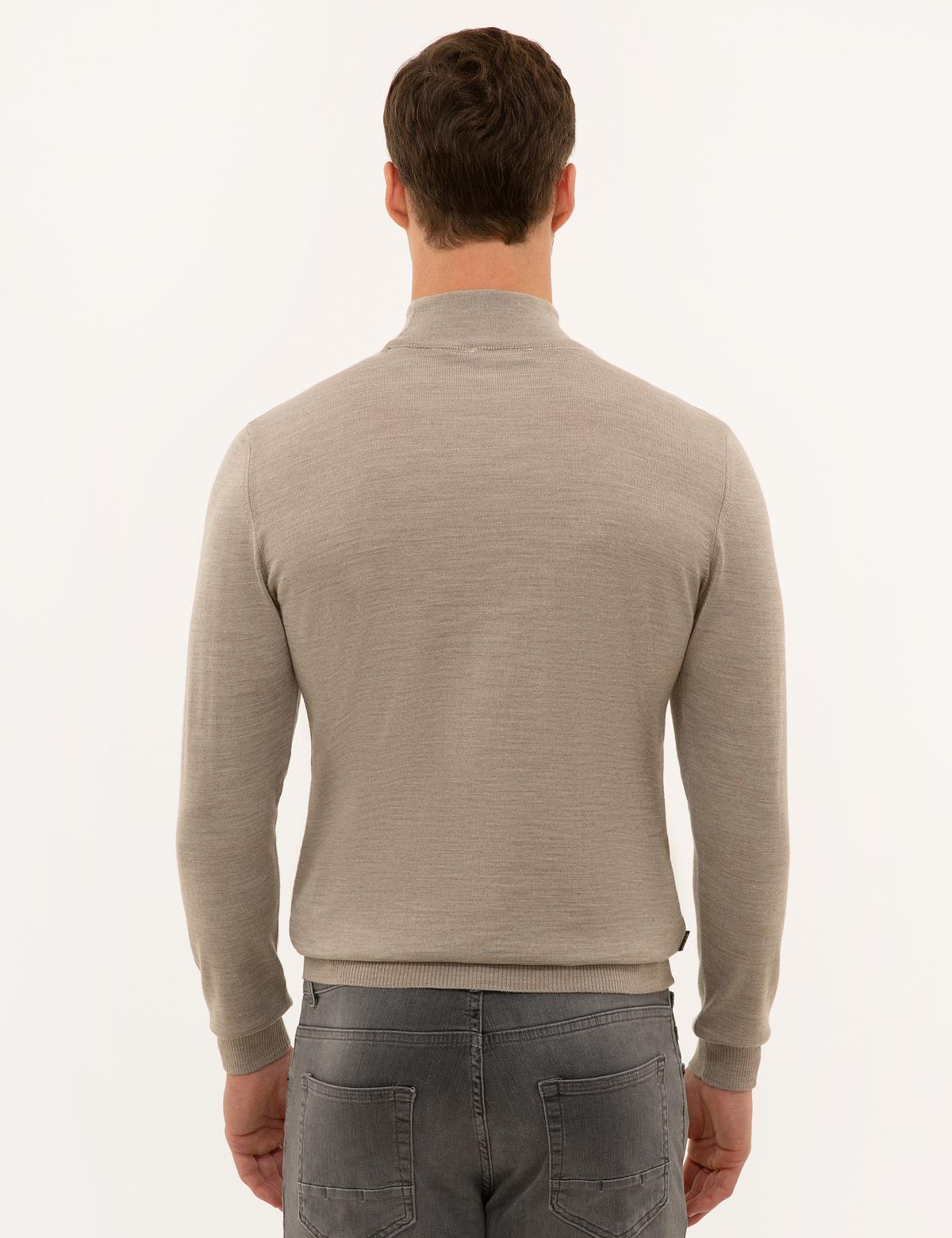 Taş Slim Fit Basic Kazak - 50228245088