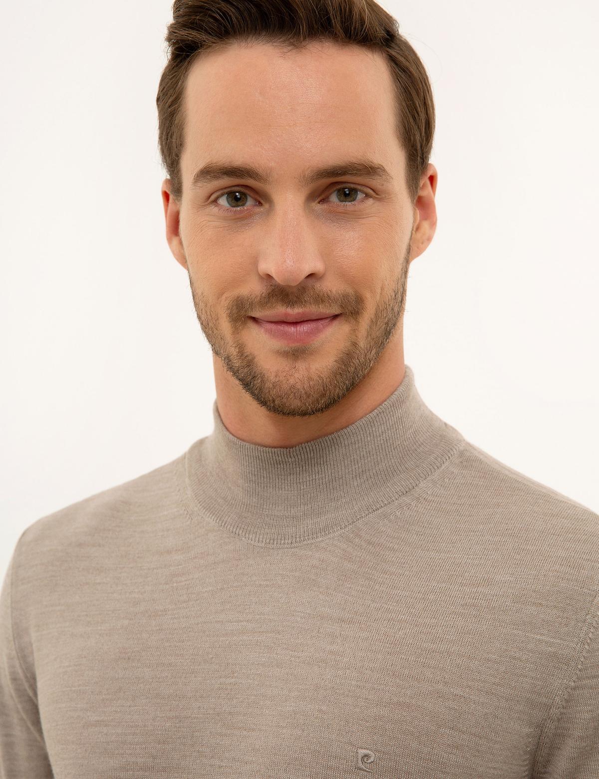 Taş Slim Fit Basic Kazak - 50228245088