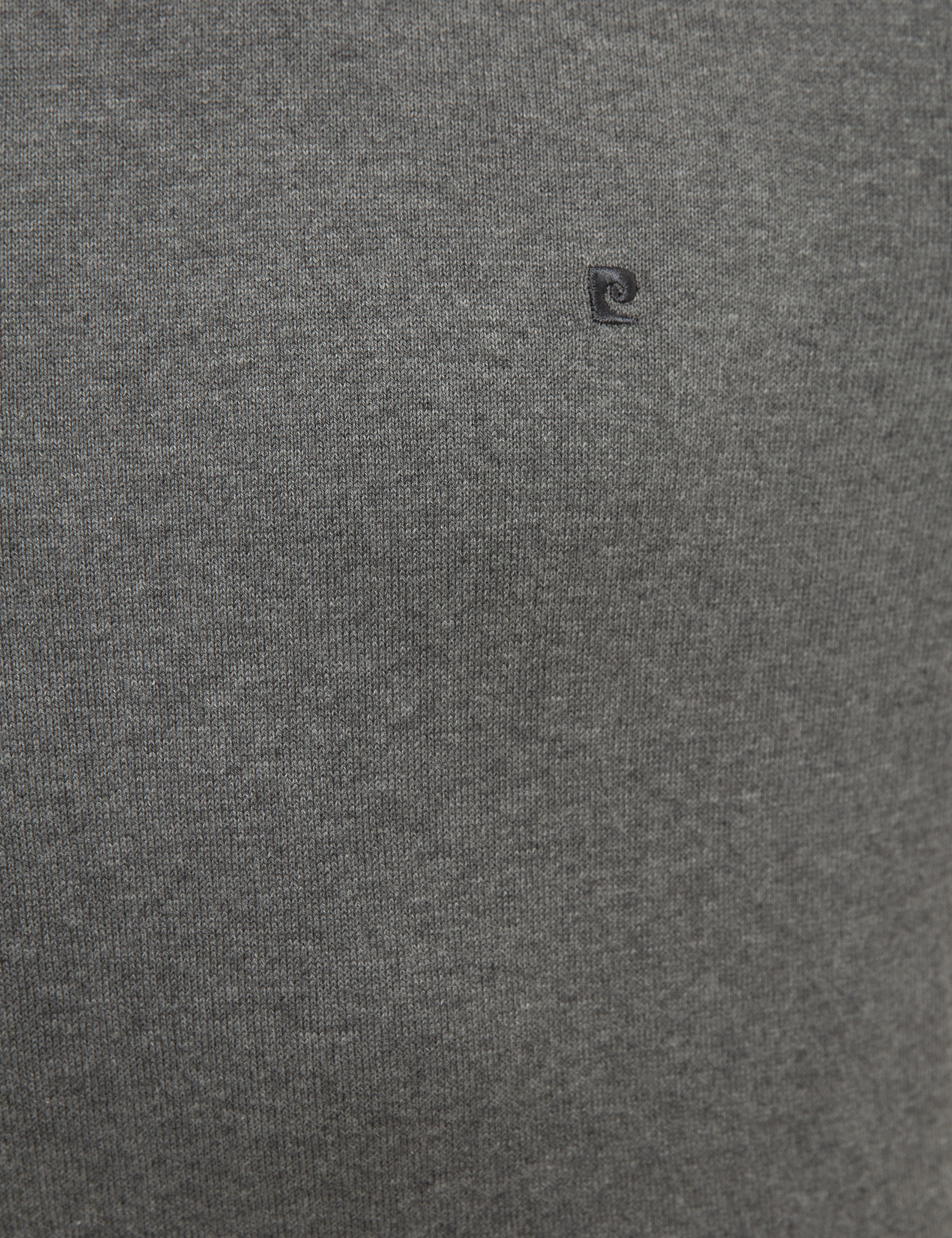 Gri Melanj Slim Fit Tam Balıkçı Yaka Basic Triko Kazak - Image 6