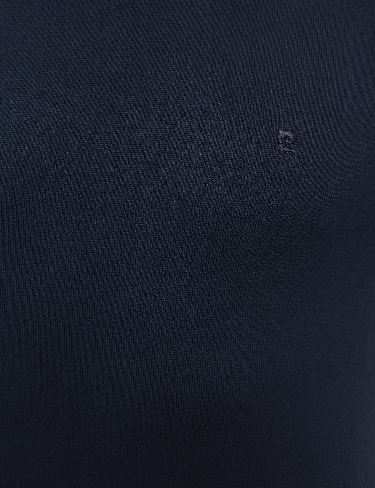 Lacivert Slim Fit Tam Balıkçı Yaka Basic Triko Kazak - 50230785006