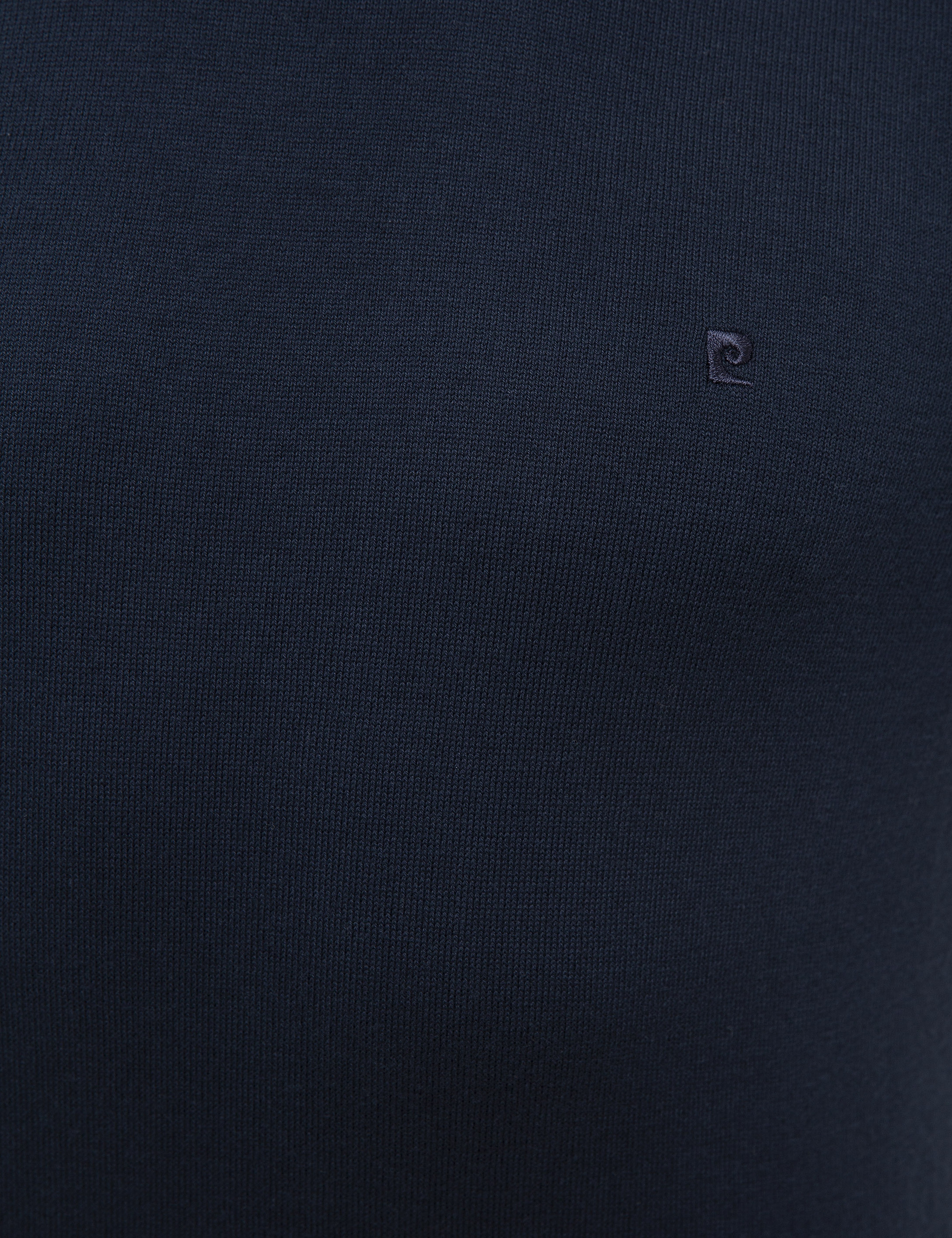 Lacivert Slim Fit Tam Balıkçı Yaka Basic Triko Kazak - Image 6