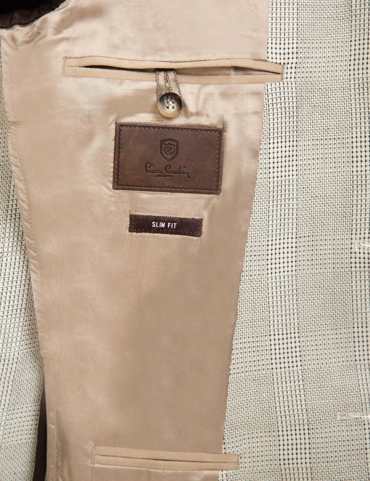 Gri Slim Fit Ceket - 50187296041