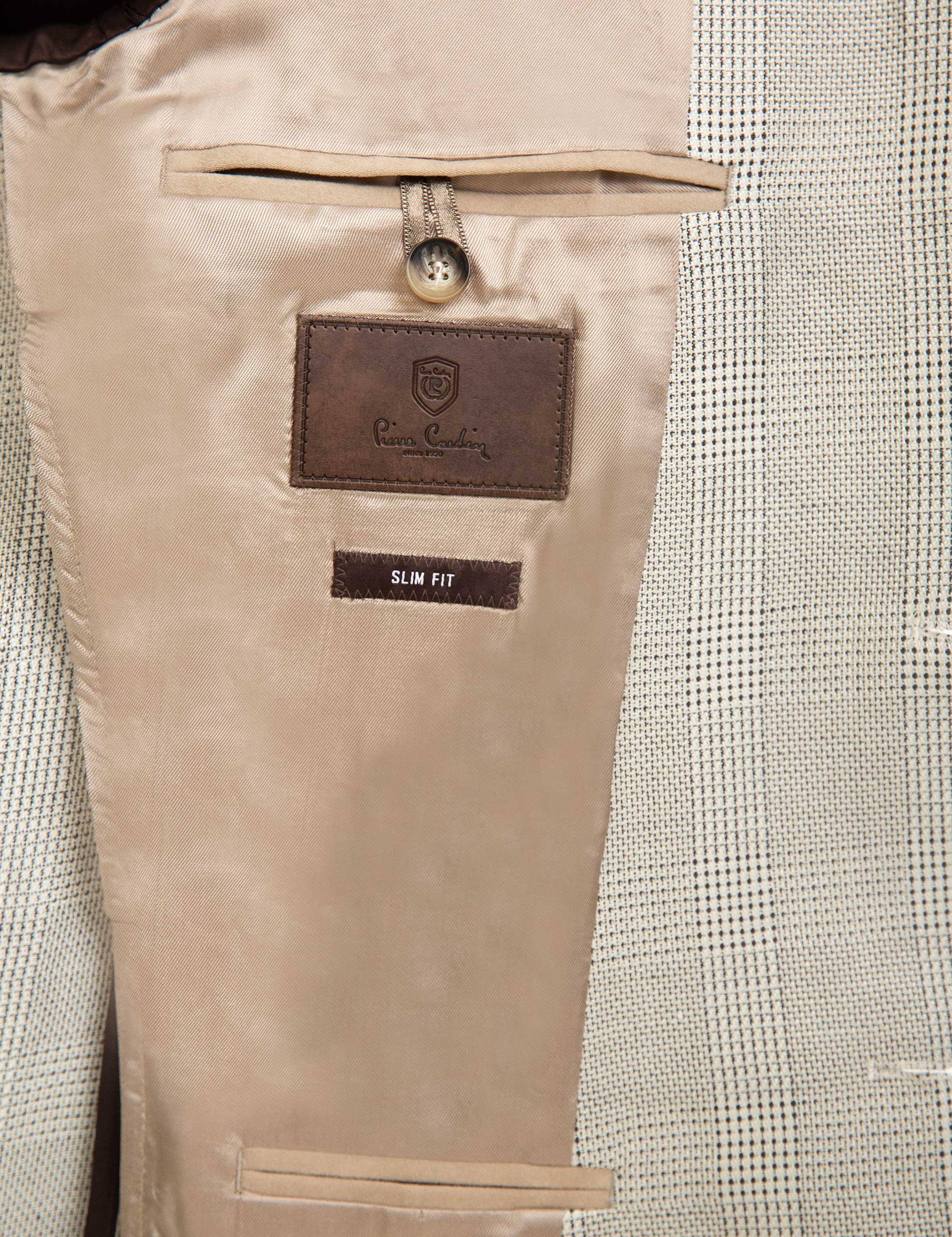 Gri Slim Fit Ceket - Image 6
