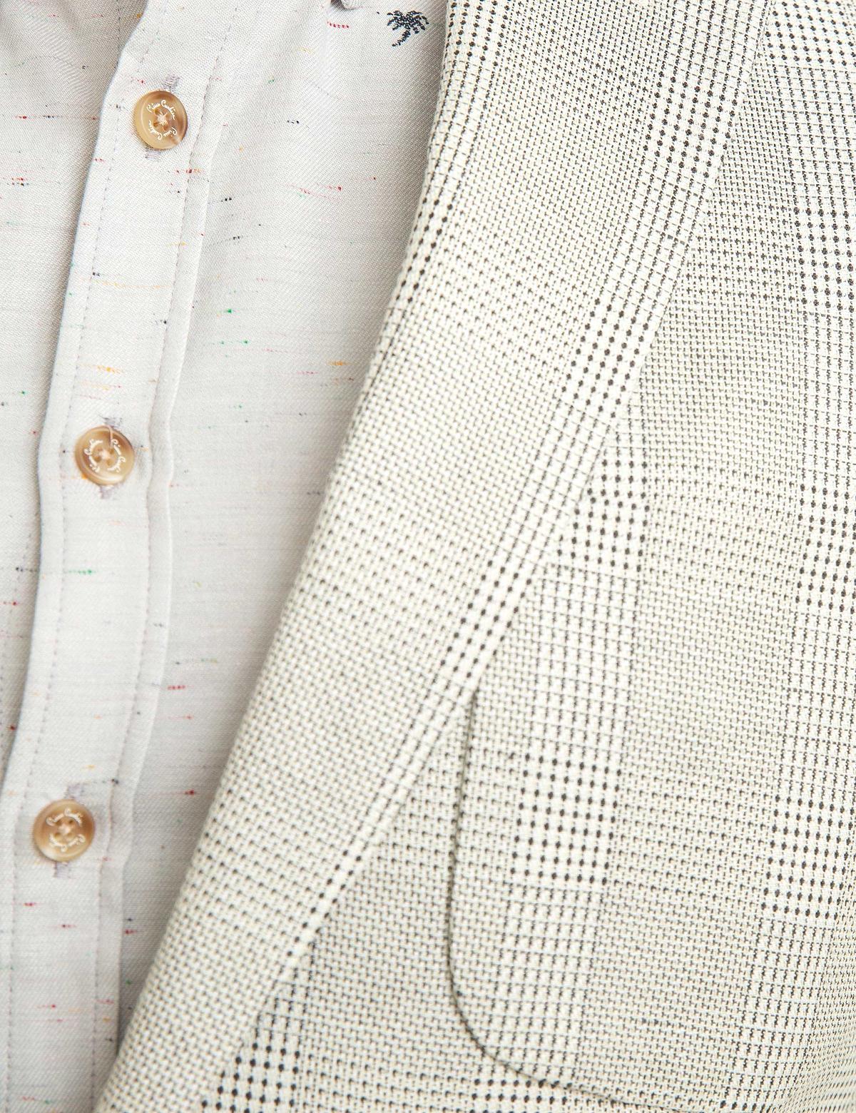 Gri Slim Fit Ceket - 50187296041