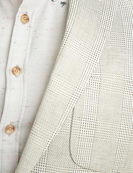 Gri Slim Fit Ceket - 50187296041