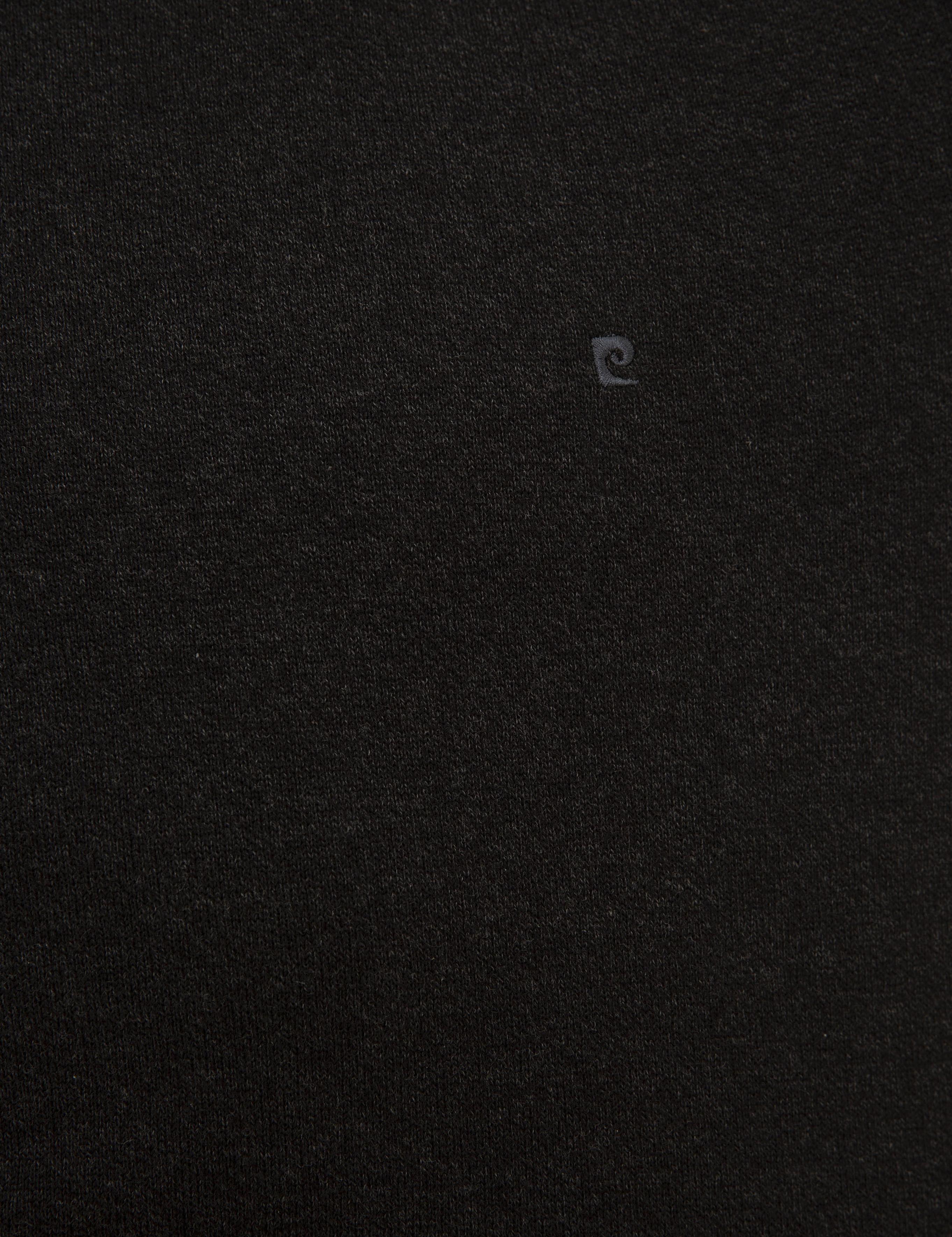 Antrasit Melanj Slim Fit Kazak