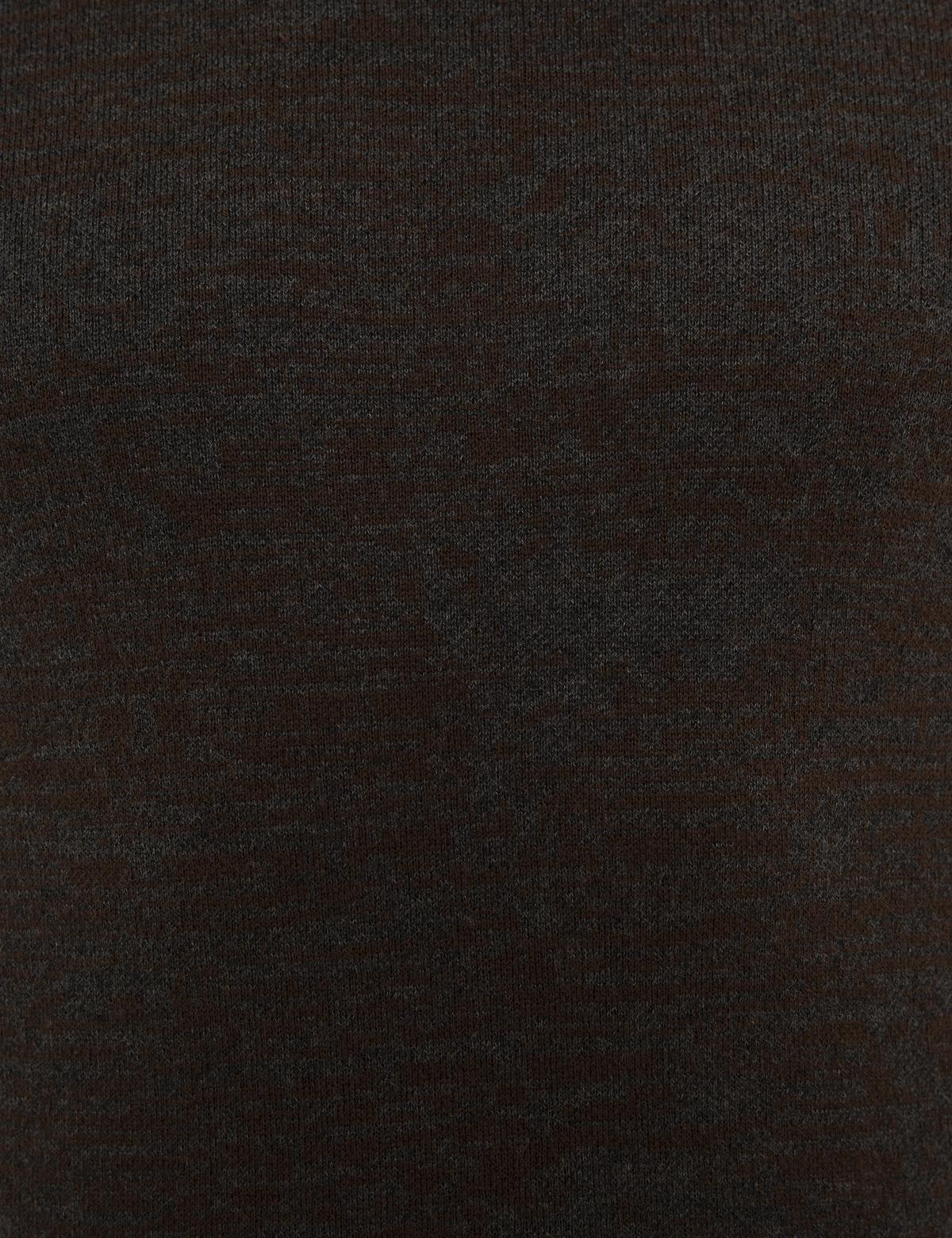 Antrasit Melanj Slim Fit Kazak - 50227841033