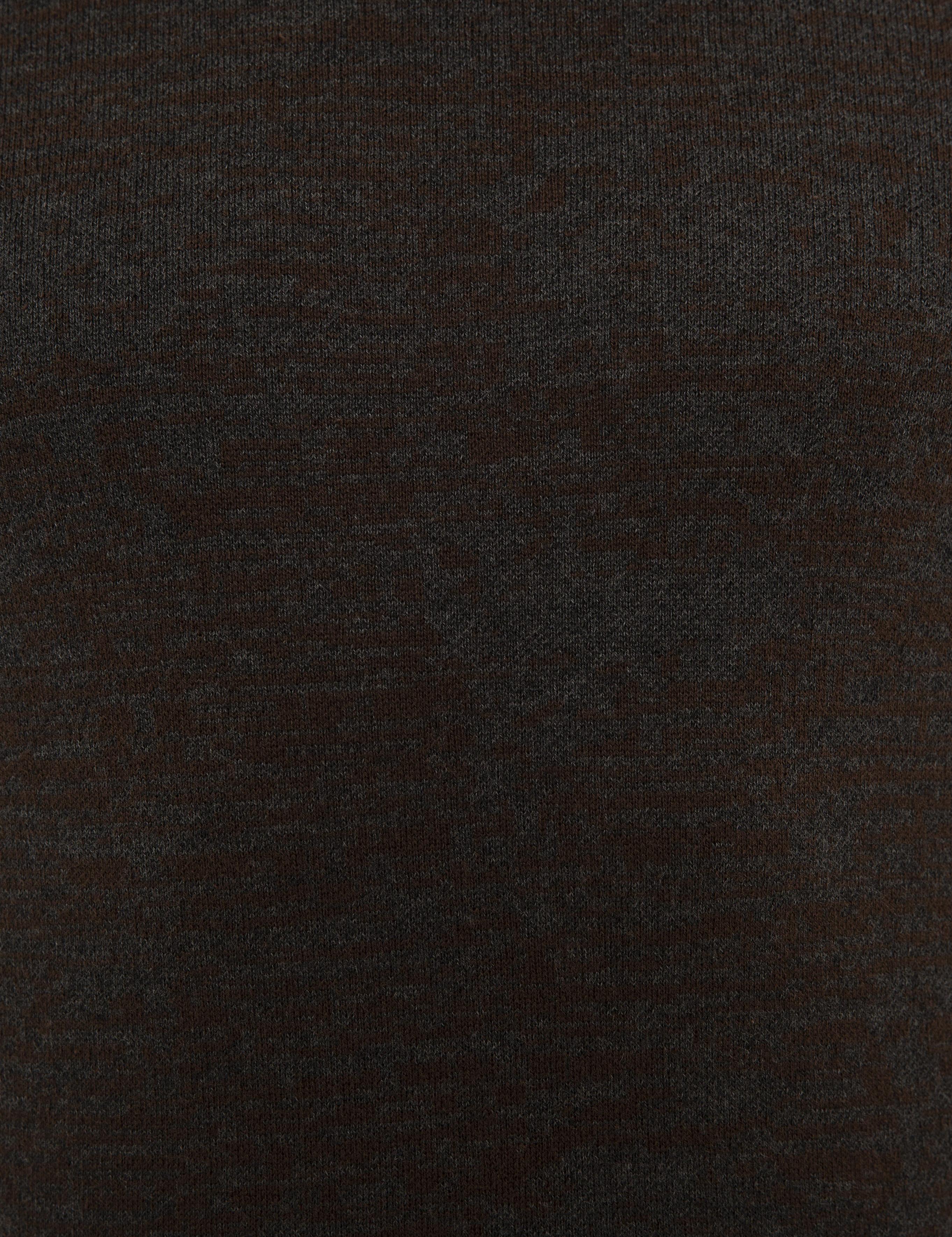 Antrasit Melanj Slim Fit Kazak