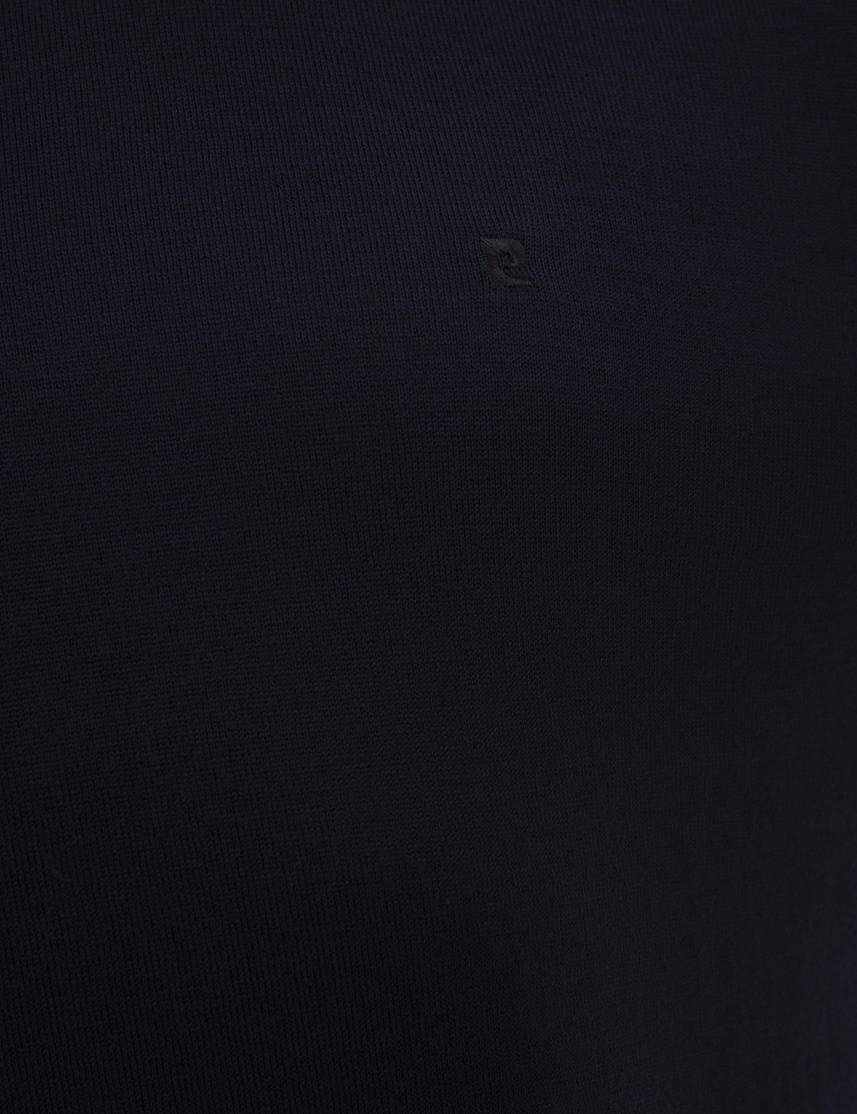 Lacivert Slim Fit Basic Kazak