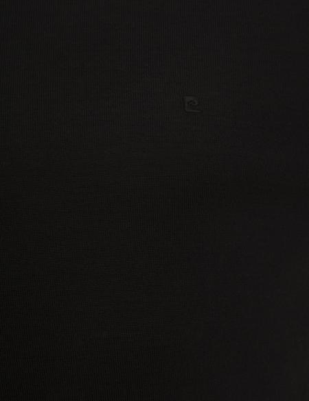 Siyah Slim Fit Basic Kazak - 50227093006