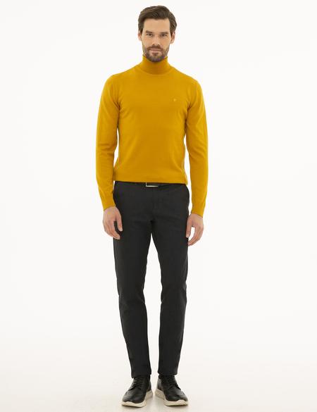 Safran Slim Fit Basic Kazak - 50227093159