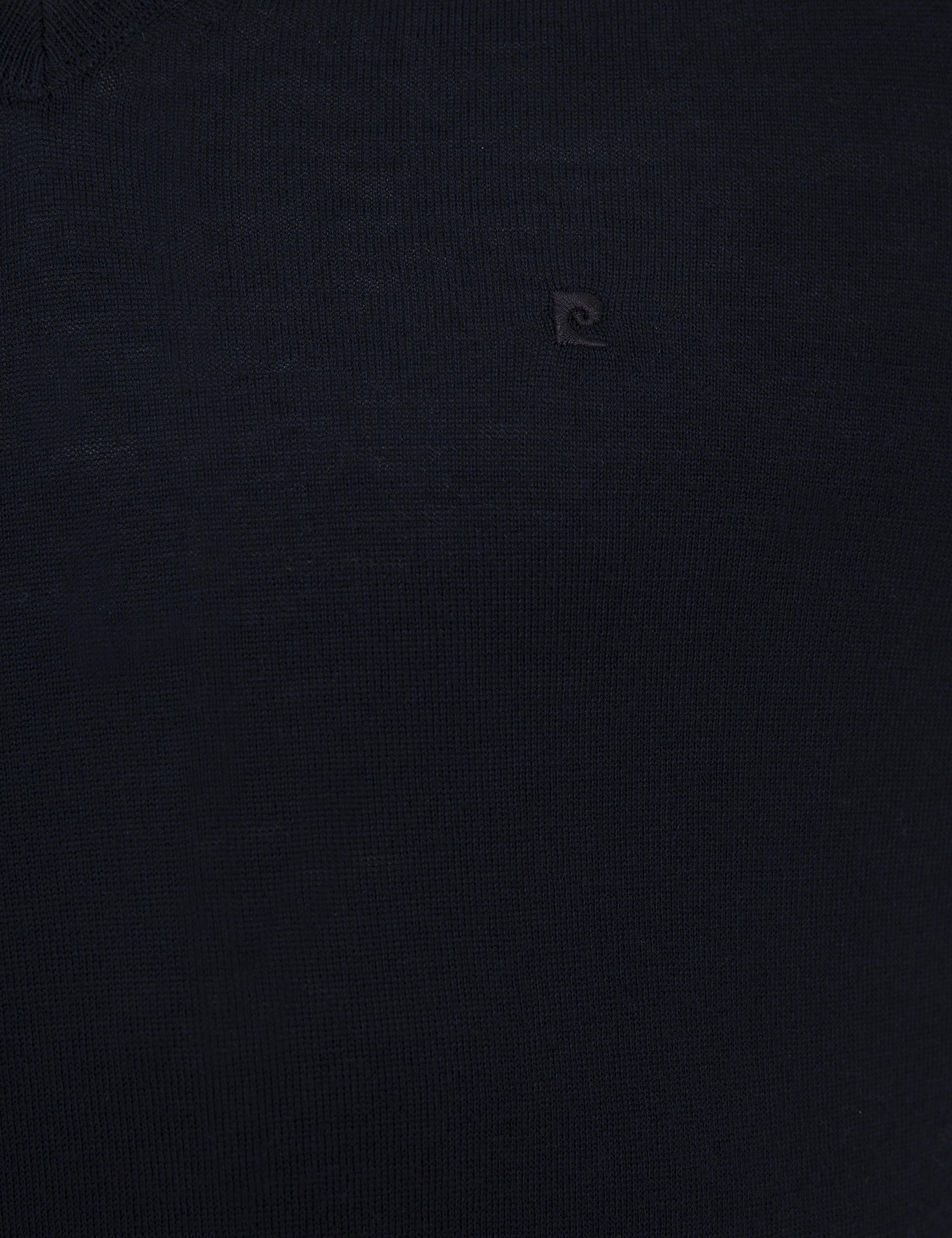 Lacivert Slim Fit Basic Kazak