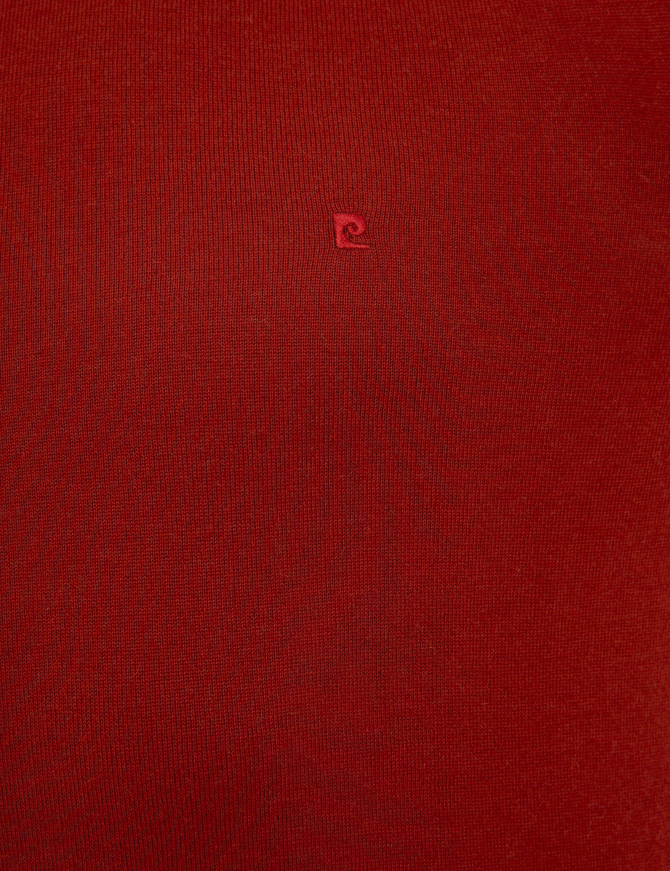 Kiremit Slim Fit Balıkçı Yaka Yün Karışımlı Basic Triko Kazak