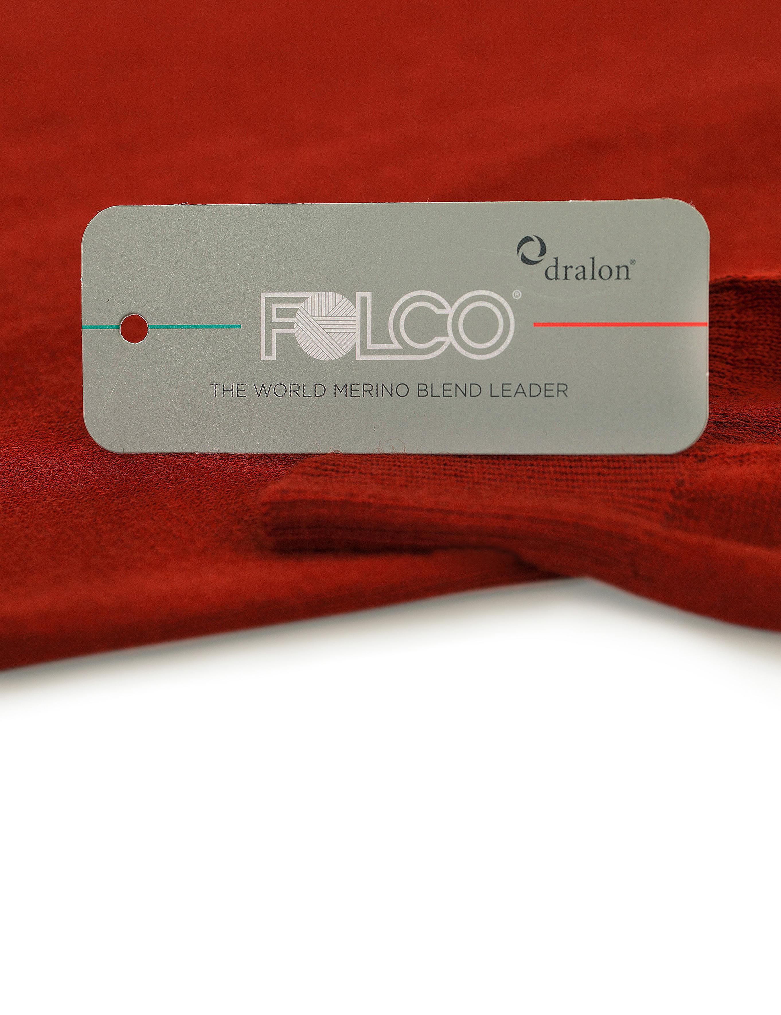 Kiremit Slim Fit Balıkçı Yaka Yün Karışımlı Basic Triko Kazak