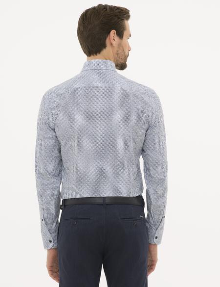 Lacivert Slim Fit Gömlek - 50230259017