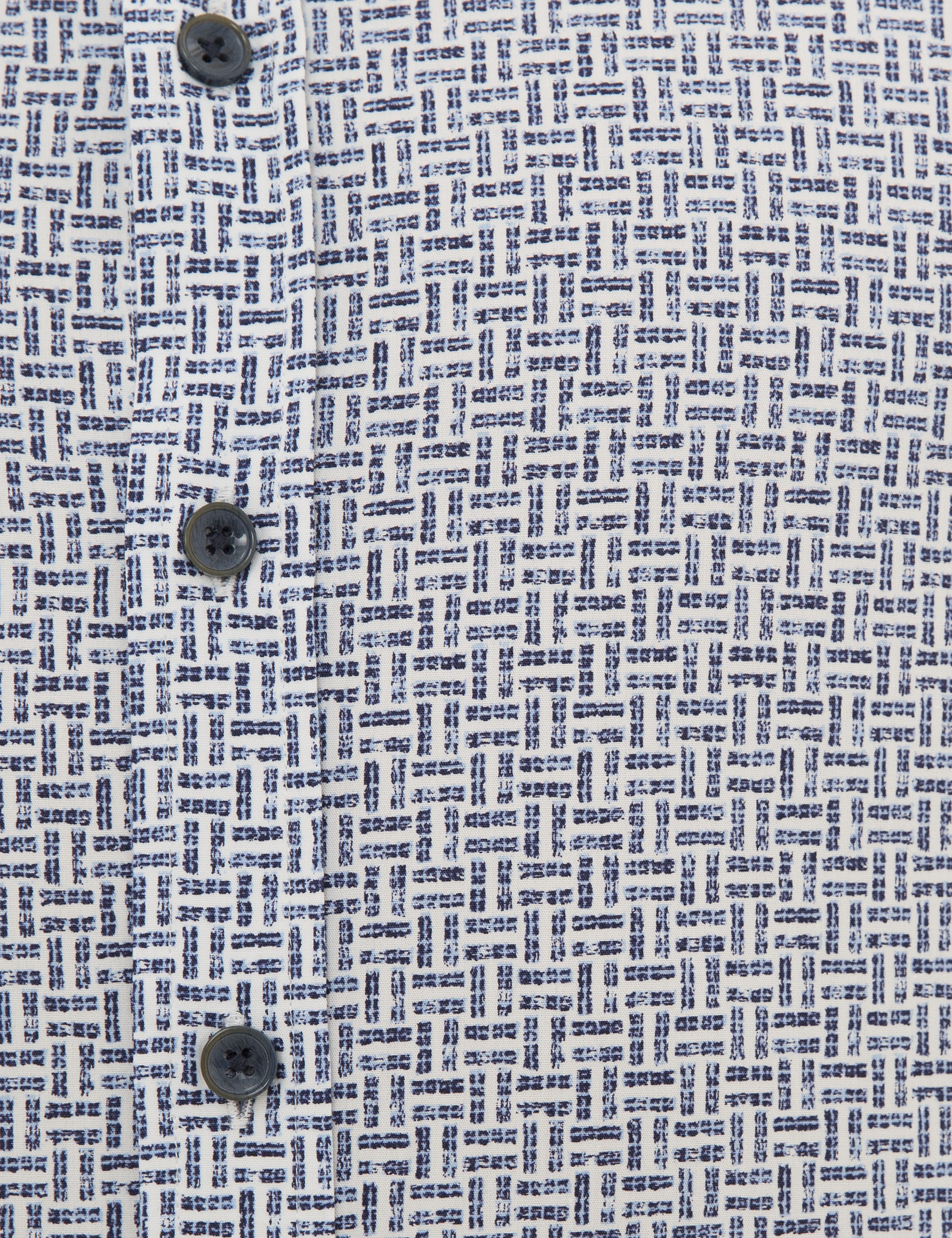 Lacivert Slim Fit Uzun Kollu Gömlek