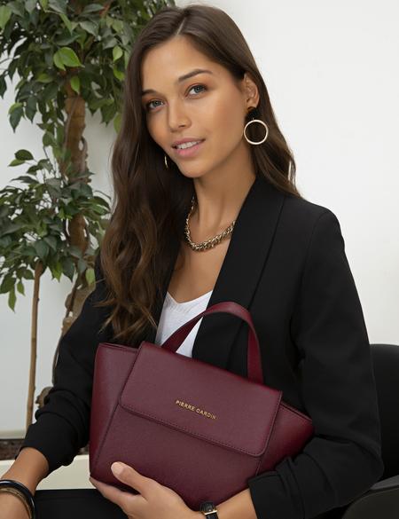 Bordo Kol Çantası - 50229886002