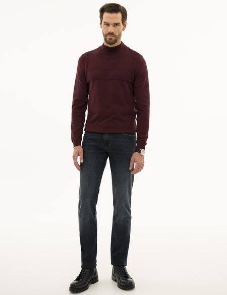 Lacivert Straight Fit Jean Pantolon - 50227616022