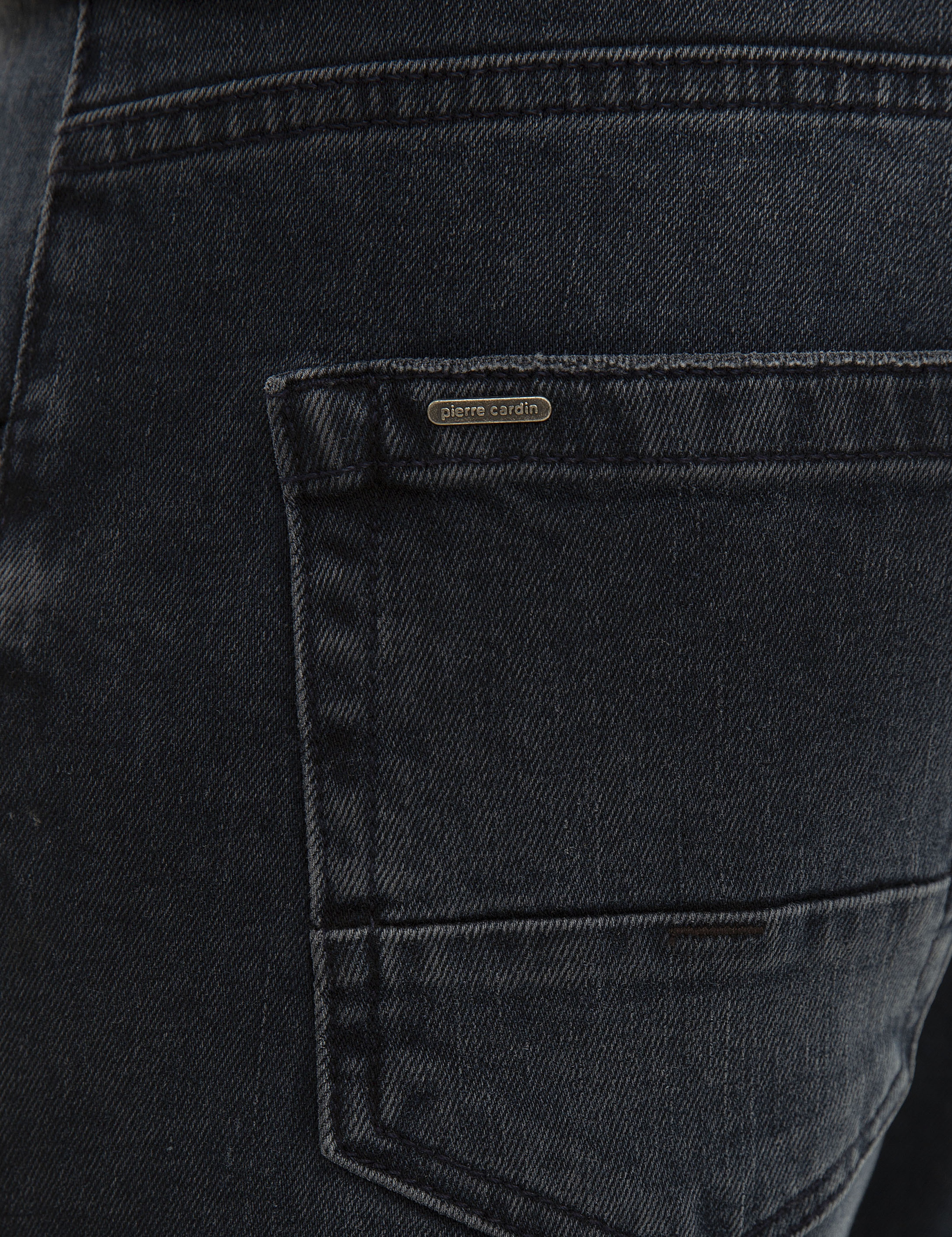 Lacivert Straight Fit Jean Pantolon - Image 4