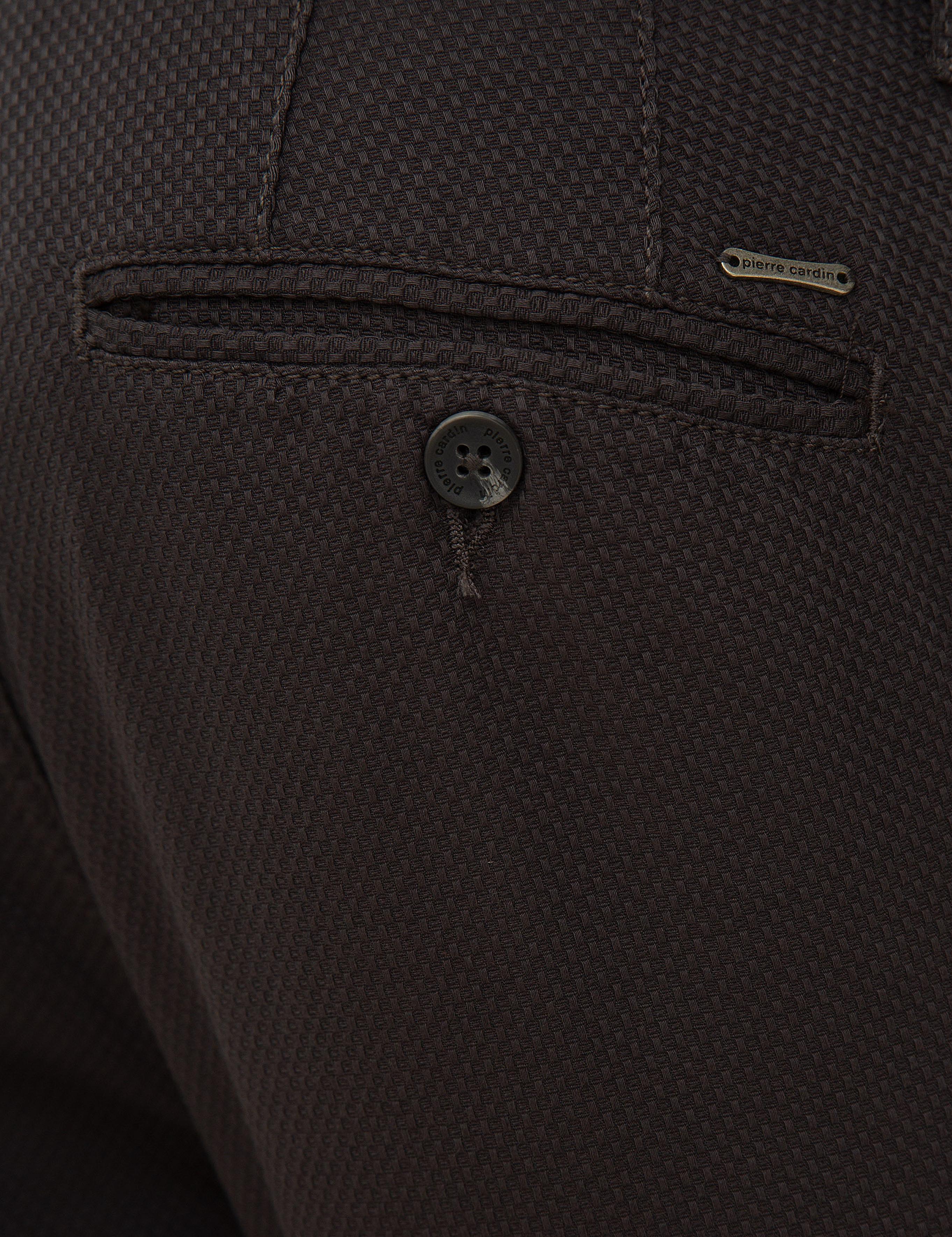 Antrasit Slim Fit Kanvas Pantolon