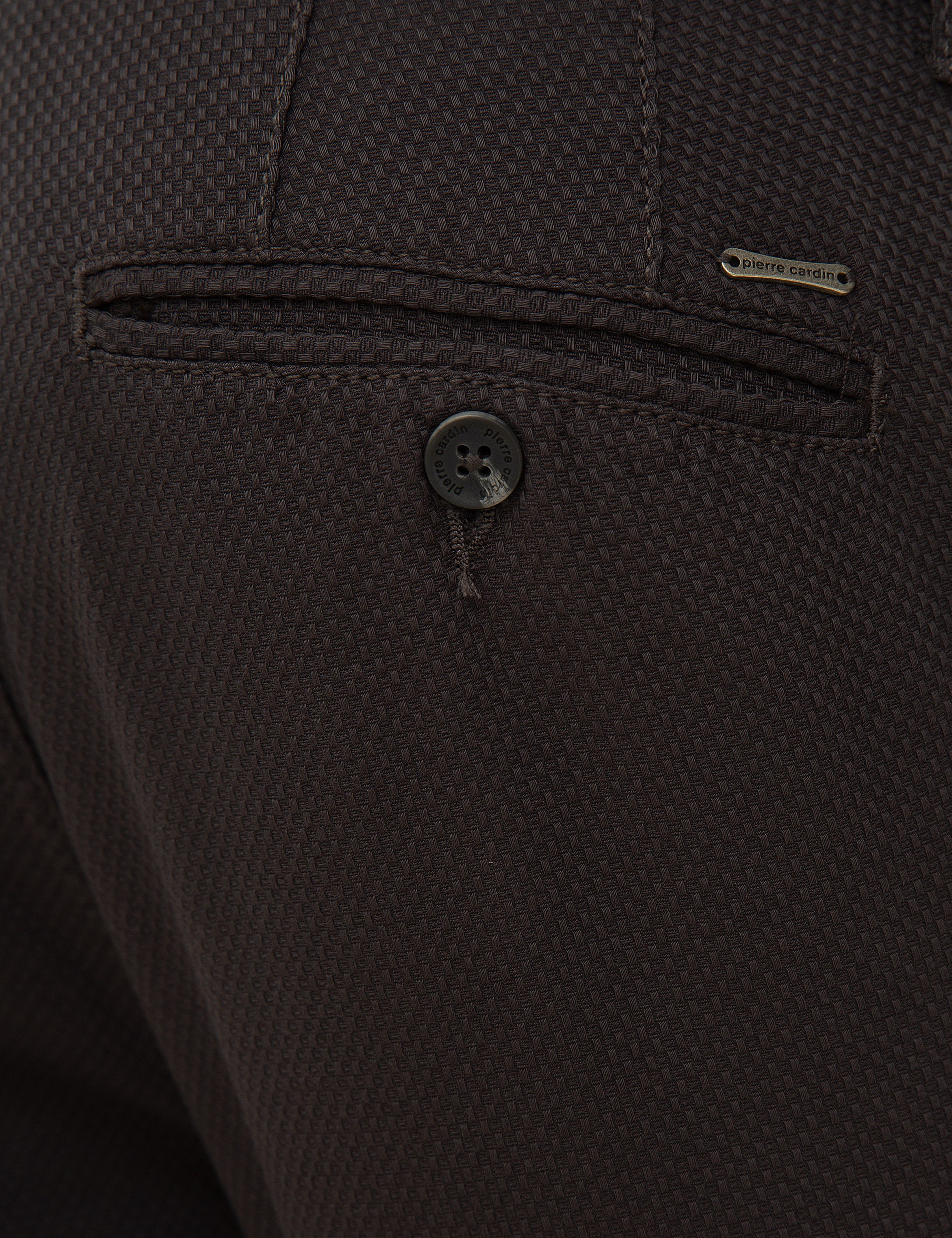Antrasit Slim Fit Kanvas Pantolon