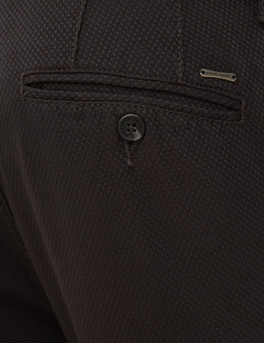 Antrasit Slim Fit Kanvas Pantolon