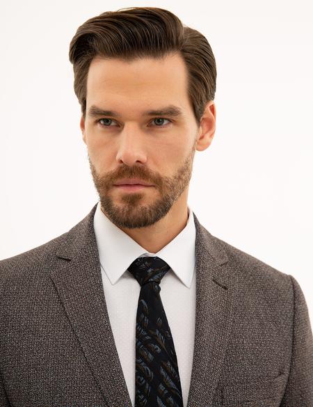 Kahverengi Ex. Slim Fit Ceket - 50225998011