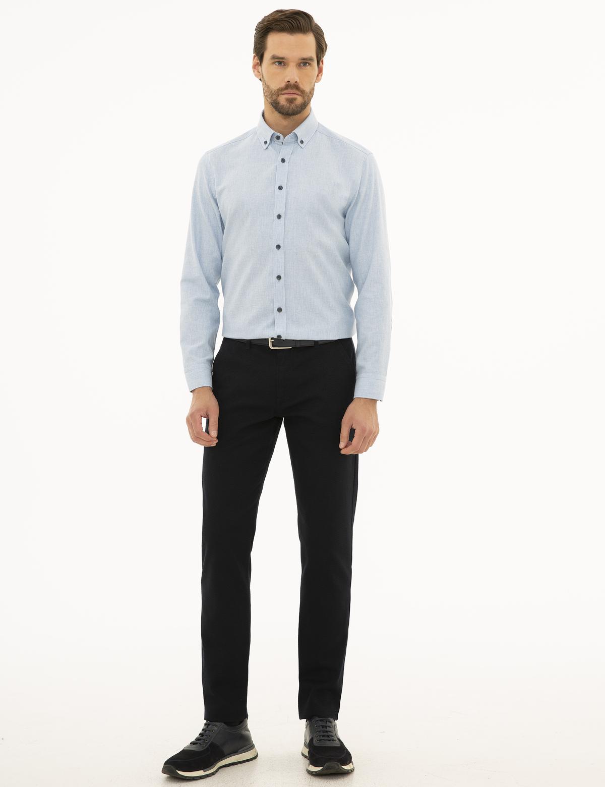 Mavi Regular Fit Uzun Kollu Gömlek - 50227453069