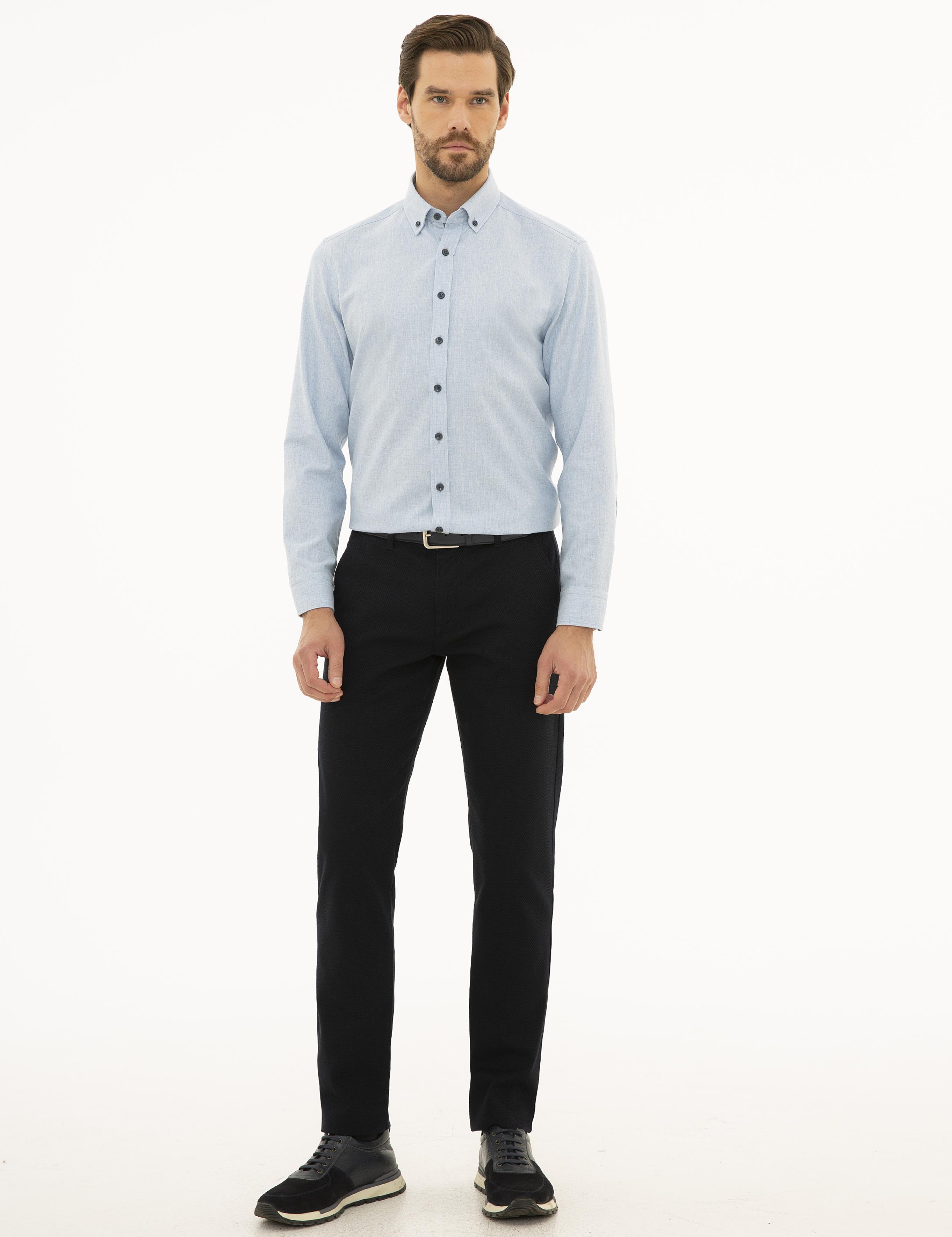 Mavi Regular Fit Uzun Kollu Gömlek