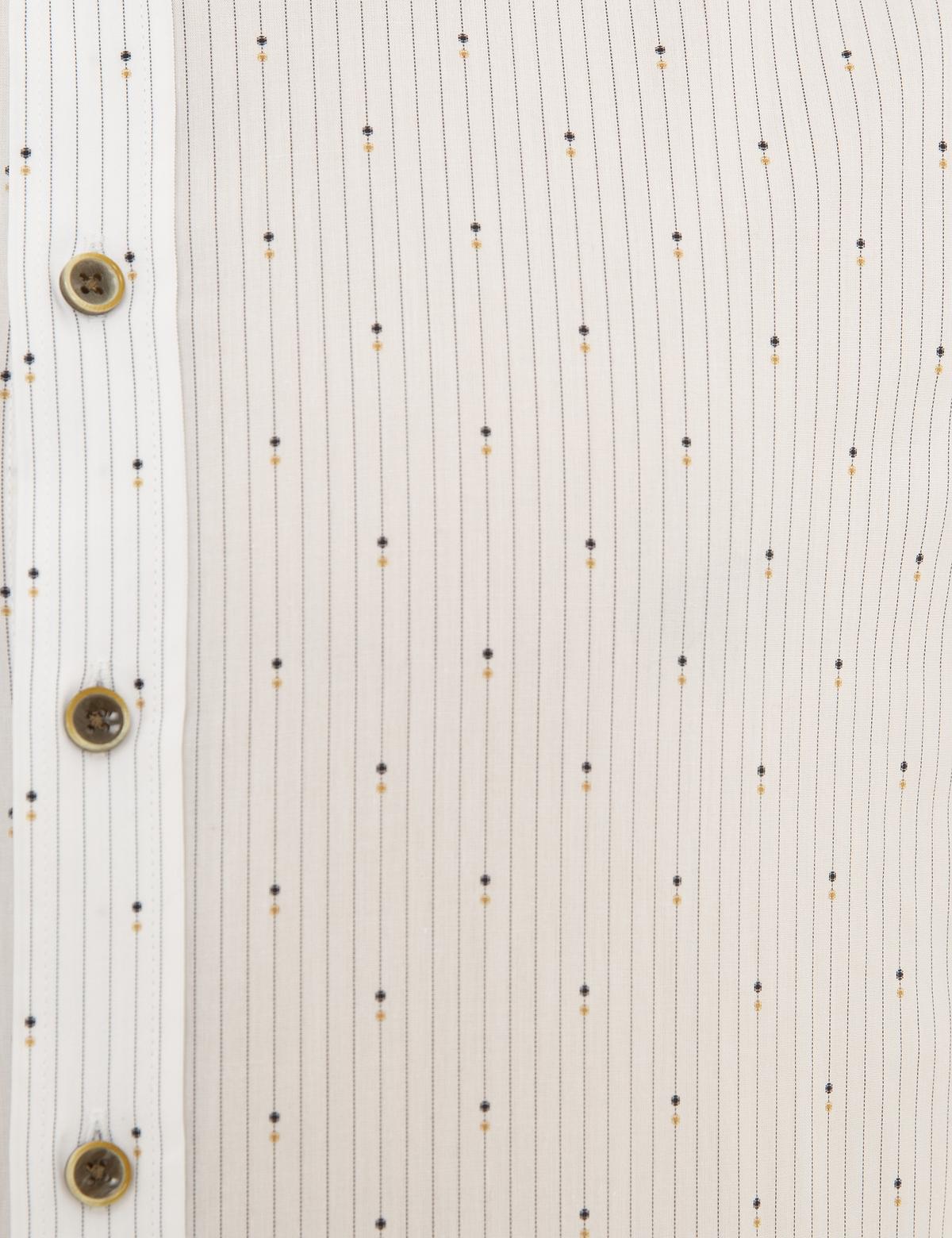 Beyaz Slim Fit Uzun Kollu Gömlek - 50229761006