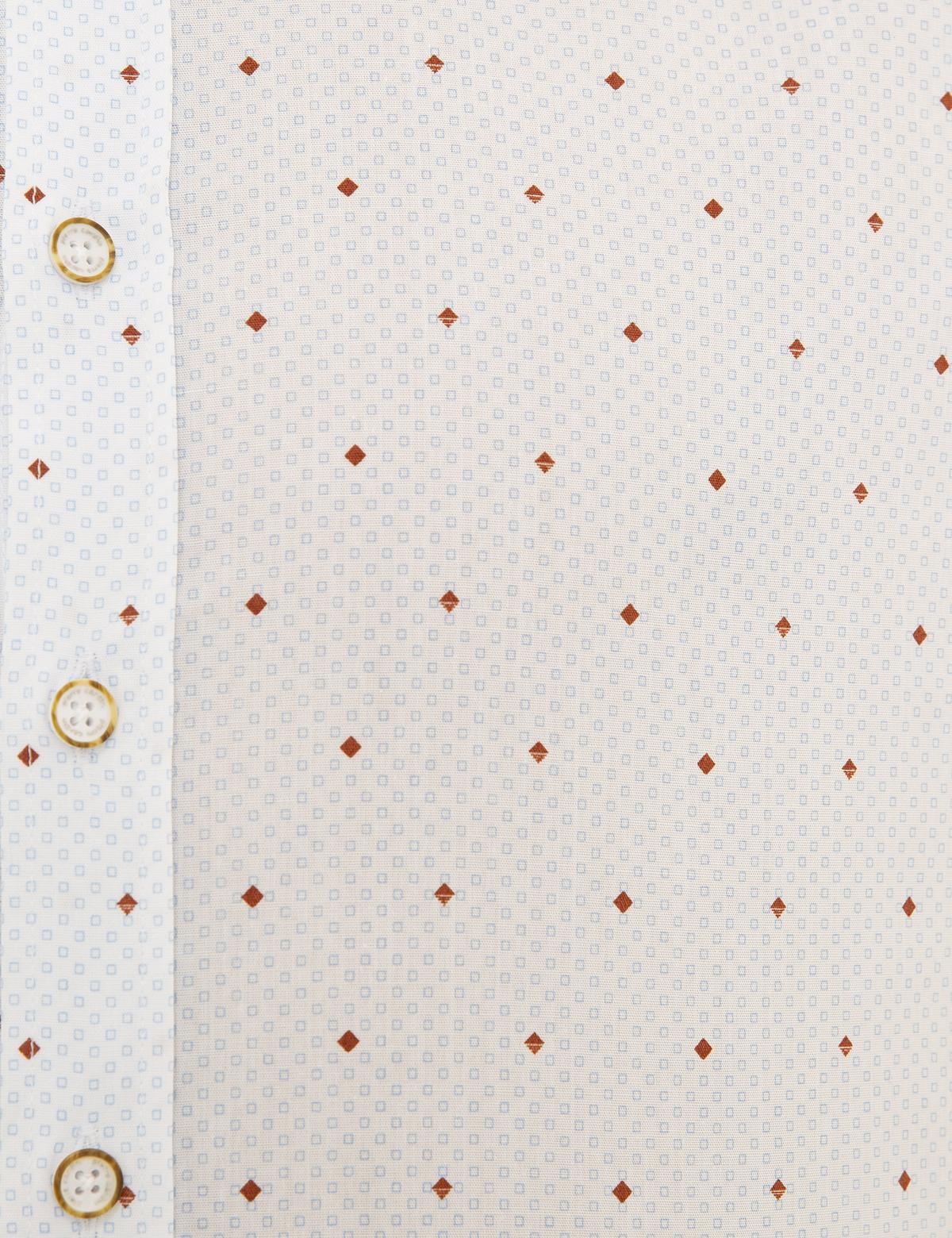 Beyaz Slim Fit Uzun Kollu Gömlek - 50229769005