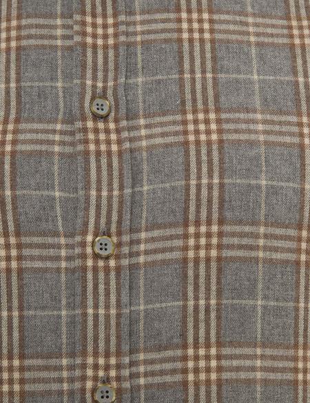 Gri Regular Fit Uzun Kollu Gömlek - 50230271005