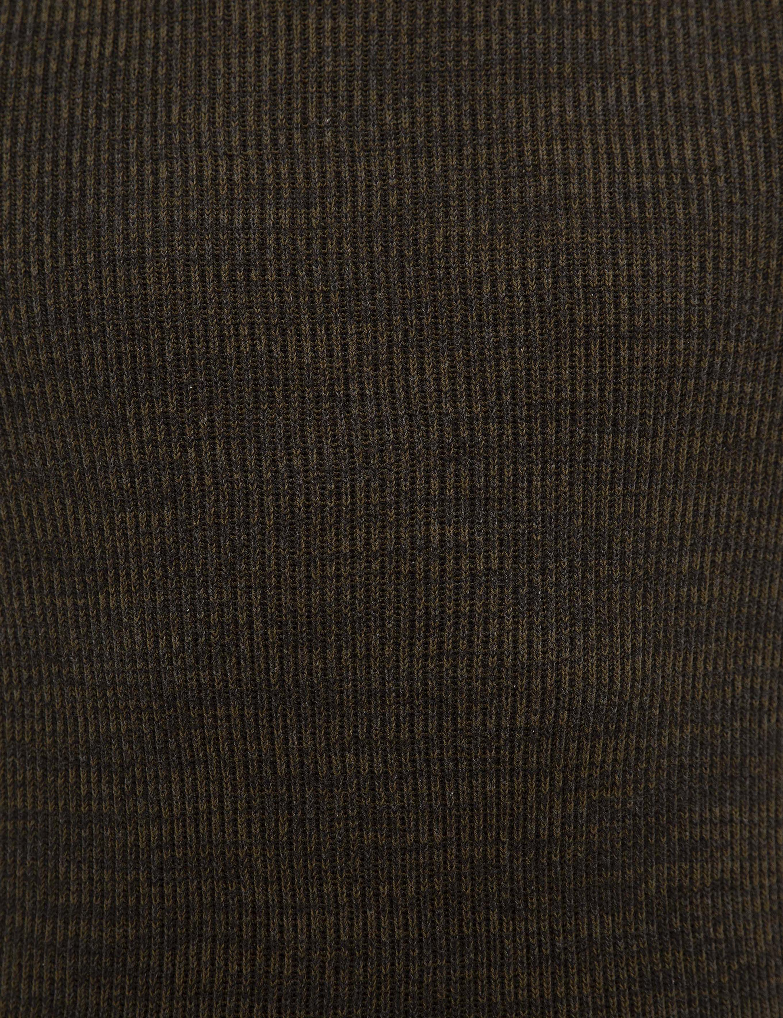 Haki Slim Fit Kazak
