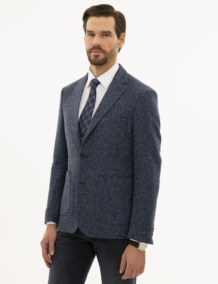 Lacivert Slim Fit Ceket - 50229109083