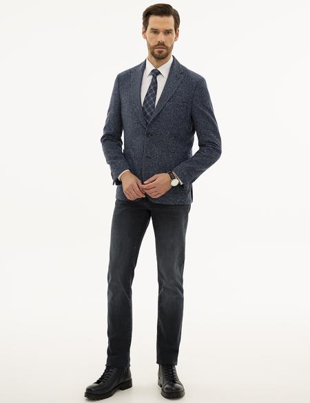 Lacivert Slim Fit Ceket - 50229109083