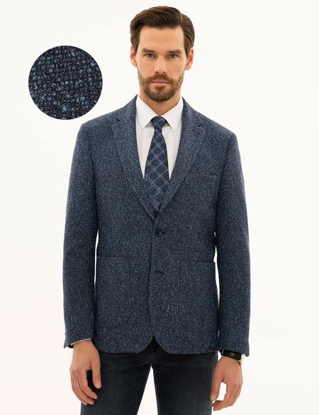 Lacivert Slim Fit Ceket - 50229109083